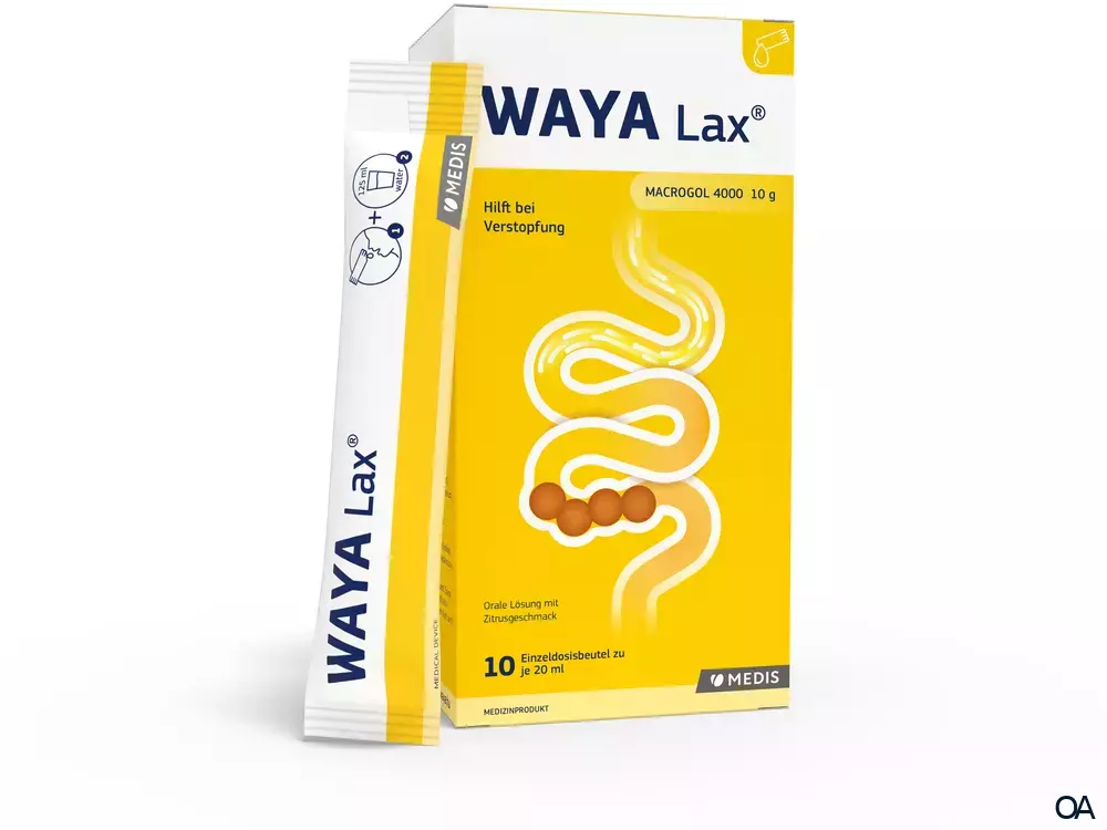 Waya Lax® - Orale Lösung, Portionsbeutel 20 ml