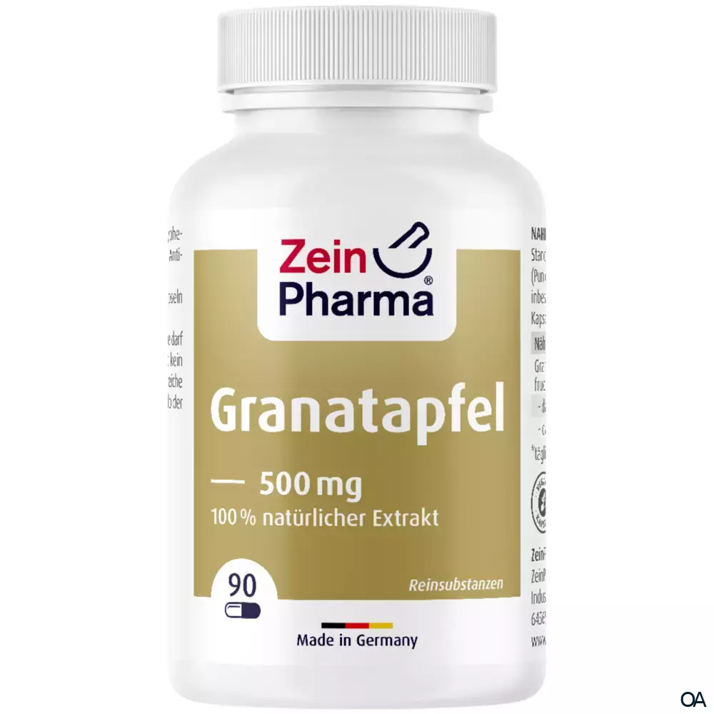 ZeinPharma Granatapfel Extrakt 500 mg Kapseln ZeinPharma Granatapfel Extrakt 500 mg Kapseln