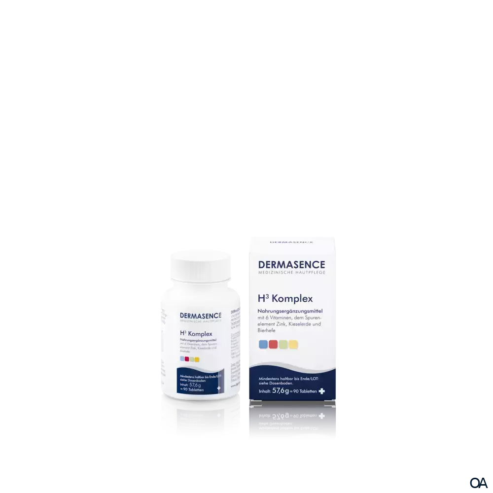 Dermasence H³ Komplex Tabletten Dermasence H³ Komplex Tabletten