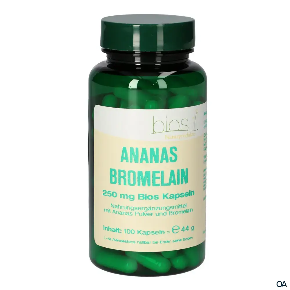 Bios Ananas Bromelain 250 mg Kapseln Bios Ananas Bromelain 250 mg Kapseln