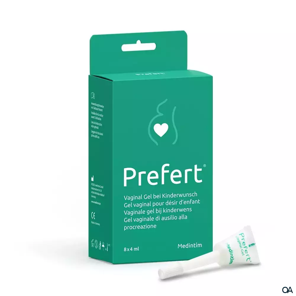 Prefert® Vaginal Gel bei Kinderwunsch 8 x 4 ml Prefert® Vaginal Gel bei Kinderwunsch 8 x 4 ml