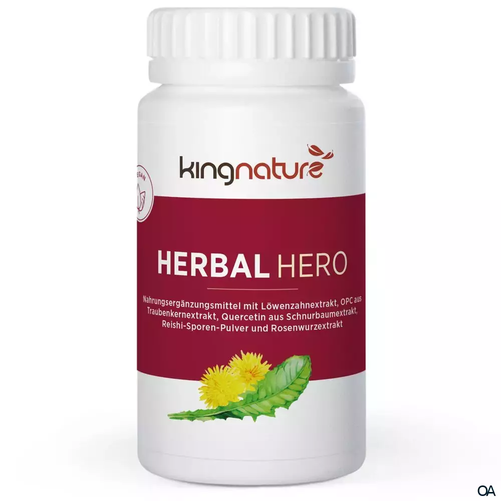 Kingnature Herbal Hero Kapseln Kingnature Herbal Hero Kapseln