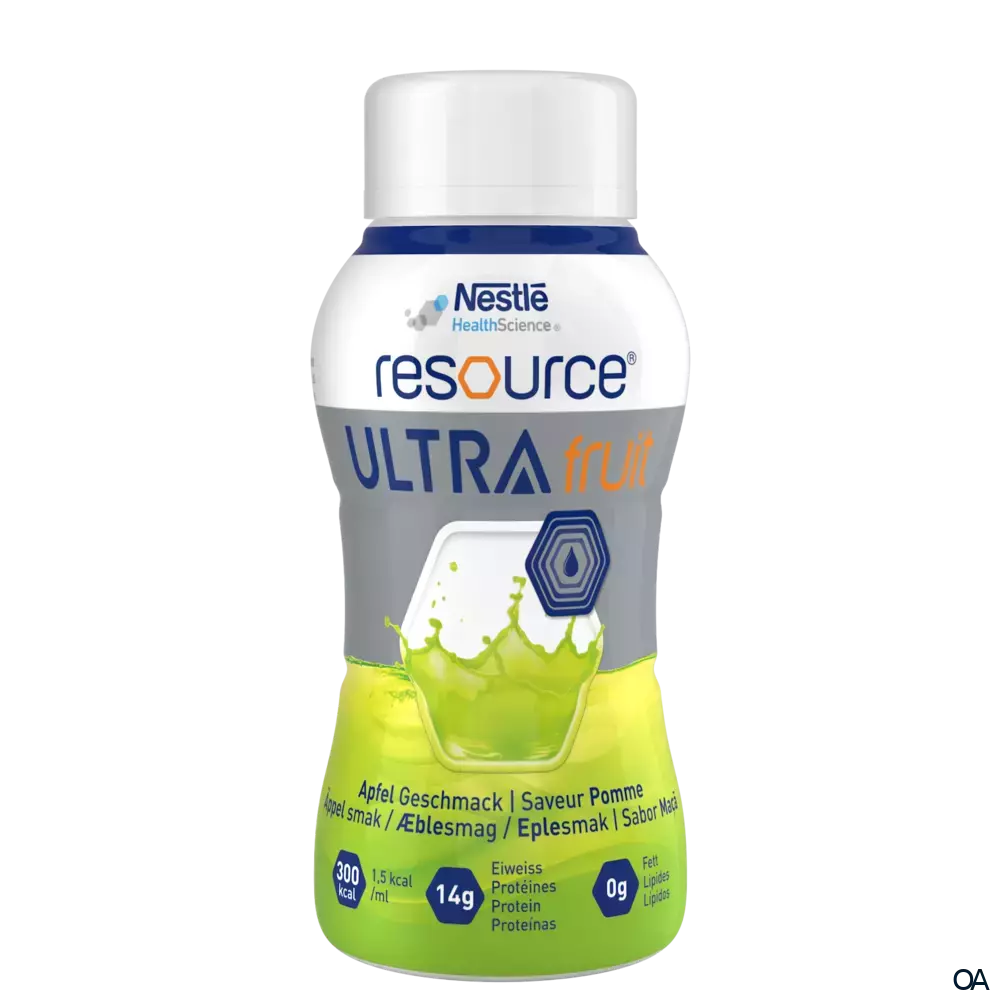 Resource® ULTRA fruit Apfel Trinknahrung 200 ml