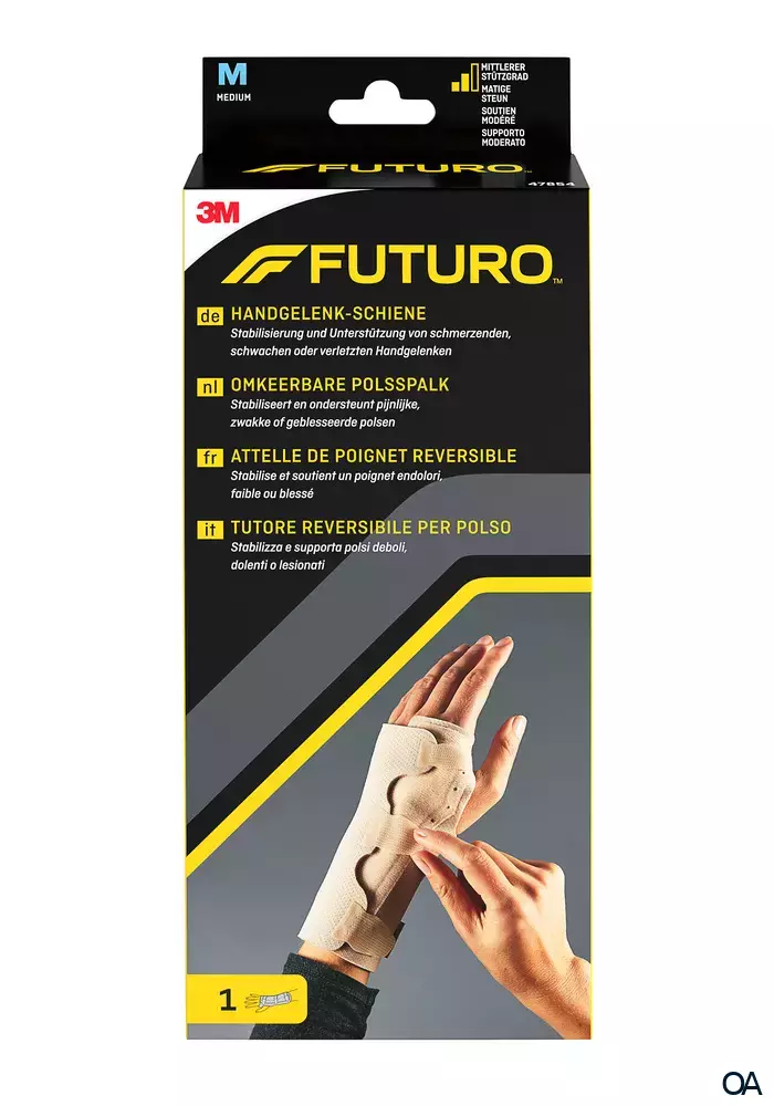 3M FUTURO™ Handgelenk-Schiene 47854, M (15.9 - 19.0 cm) 3M FUTURO™ Handgelenk-Schiene 47854, M (15.9 - 19.0 cm)