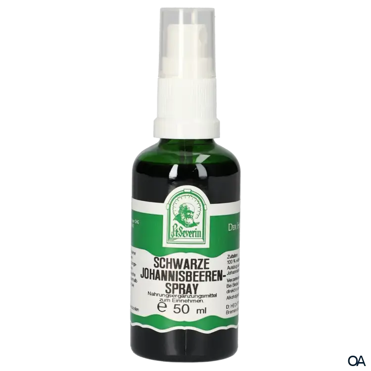 Pater Severin Schwarze Johannisbeere Spray Pater Severin Schwarze Johannisbeere Spray