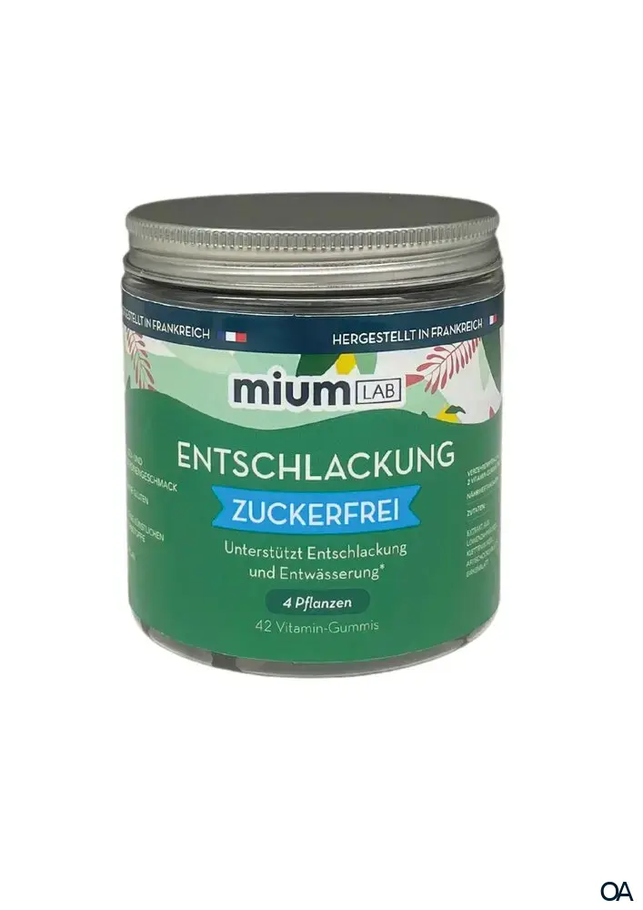 MIUM-LAB Entschlackung Vitamin-Gummis MIUM-LAB Entschlackung Vitamin-Gummis