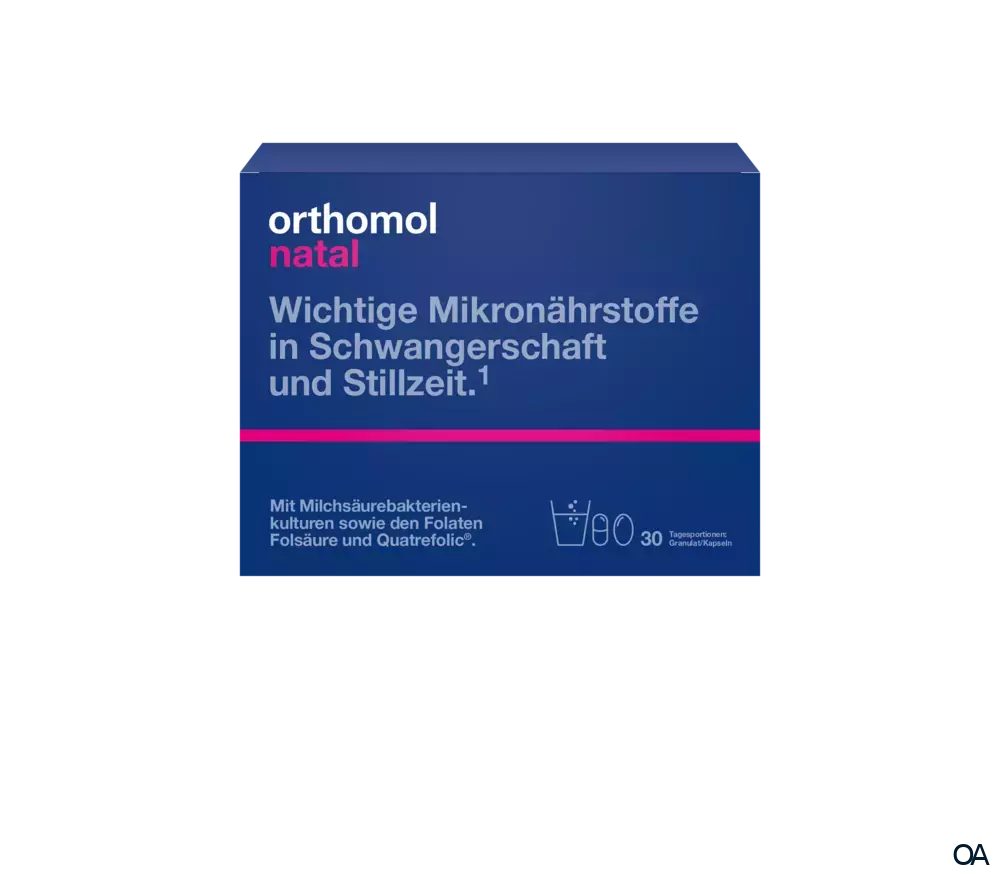 Orthomol Natal Granulat + Kapseln Orthomol Natal Granulat + Kapseln