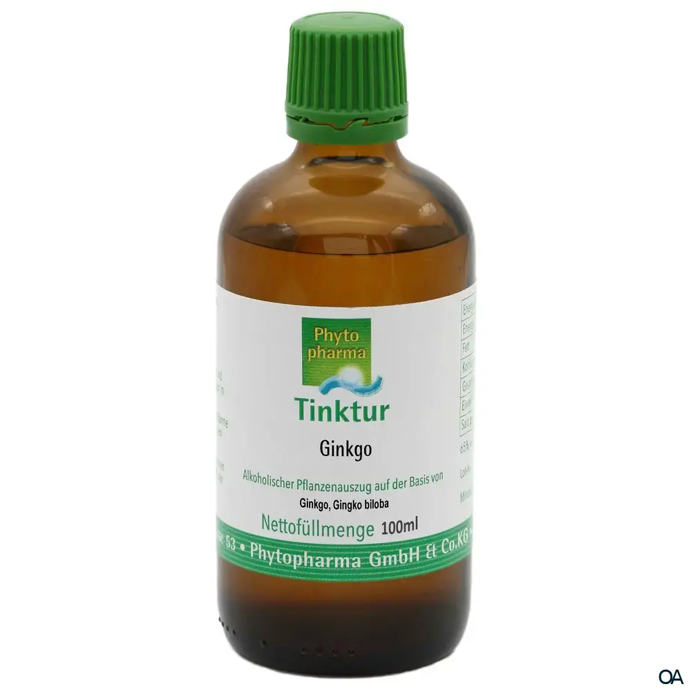 Phytopharma Ginkgo Tinktur Tropfen Phytopharma Ginkgo Tinktur Tropfen