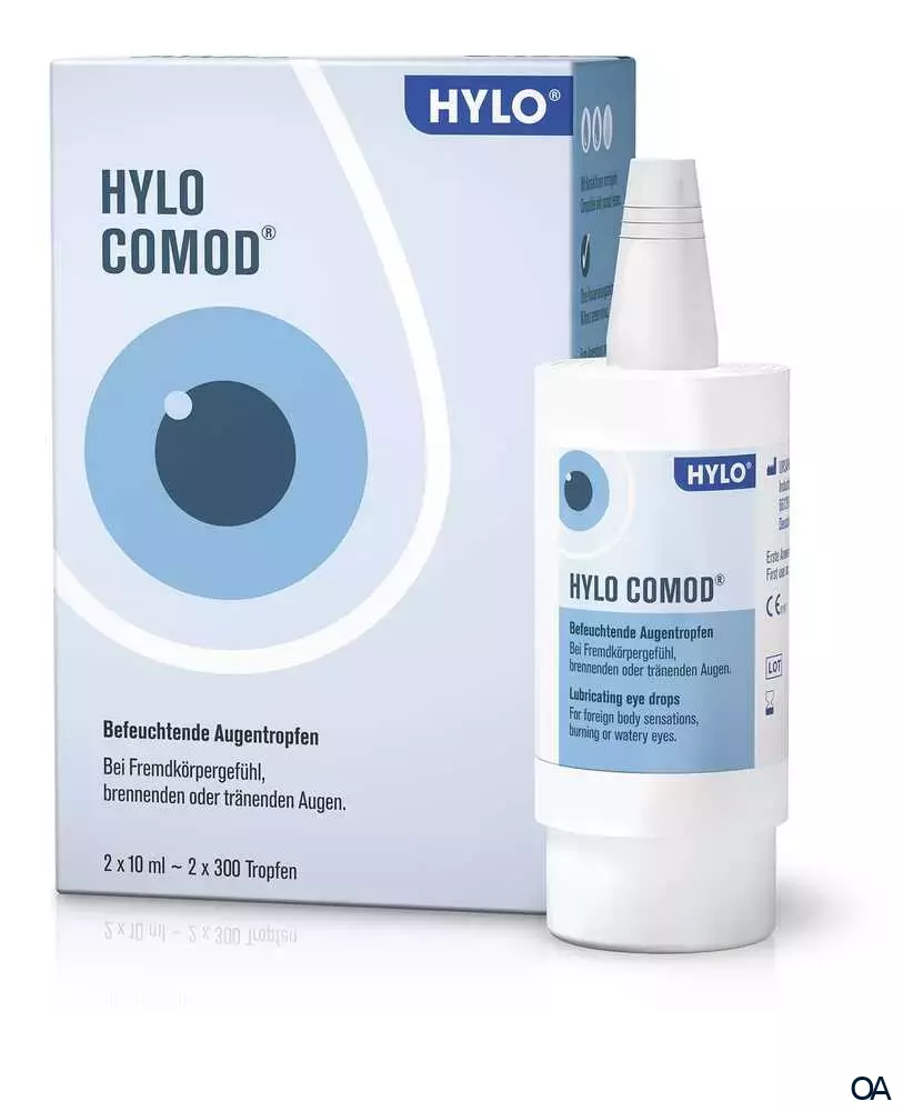 HYLO COMOD® Augentropfen 2 x 10 ml HYLO COMOD® Augentropfen 2 x 10 ml