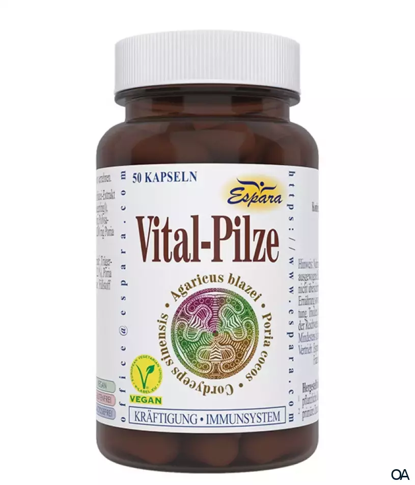 Espara Vital-Pilze Kapseln Espara Vital-Pilze Kapseln