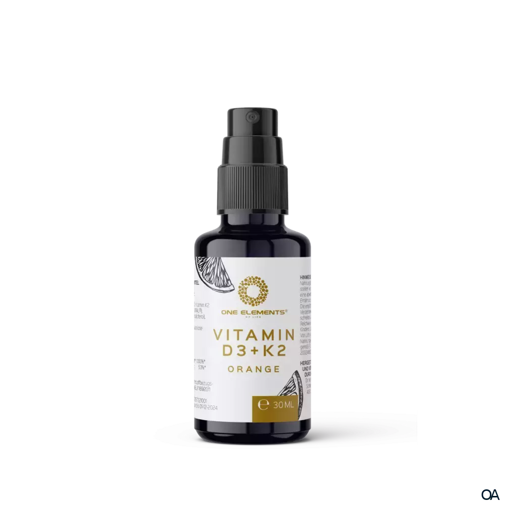 One Elements Vitamin D3 + K2 Spray Orange