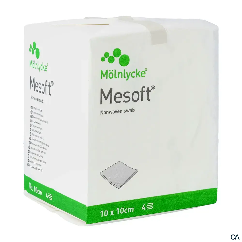 Mesoft® Vlieskompressen unsteril 10 x 10 cm