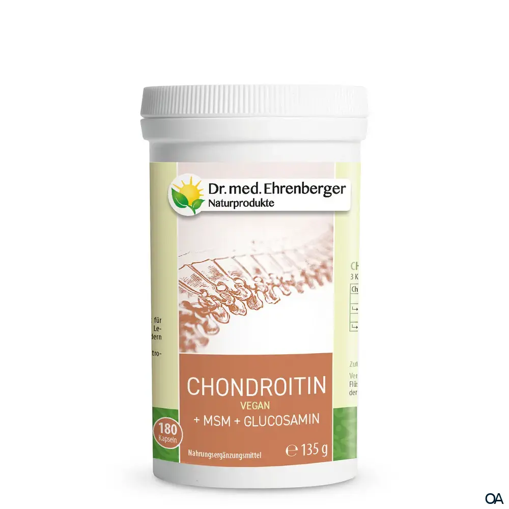 Dr. Ehrenberger Chondroitin + MSM + Glucosamin Kapseln