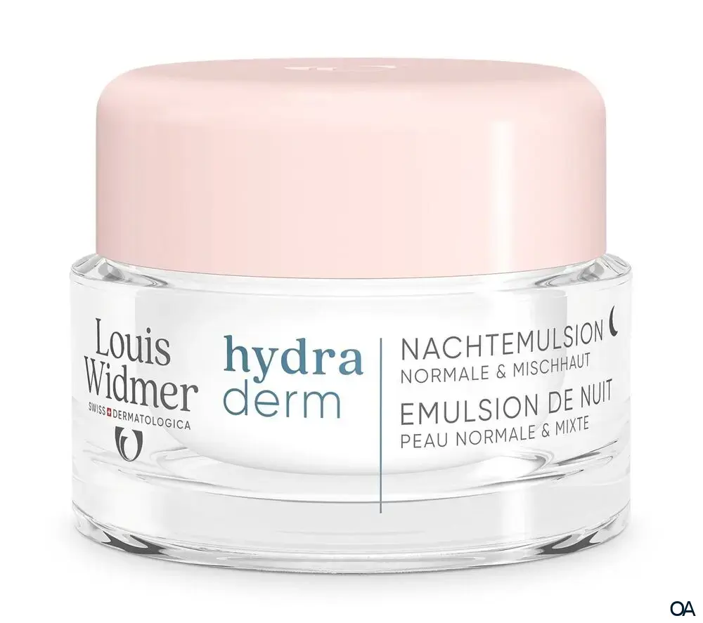 Louis Widmer hydraderm Nachtemulsion - leicht parfümiert