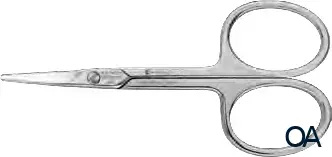 Kozbach Pharma 48R Baby-Nagelschere Spitze abgerundet, rostfrei