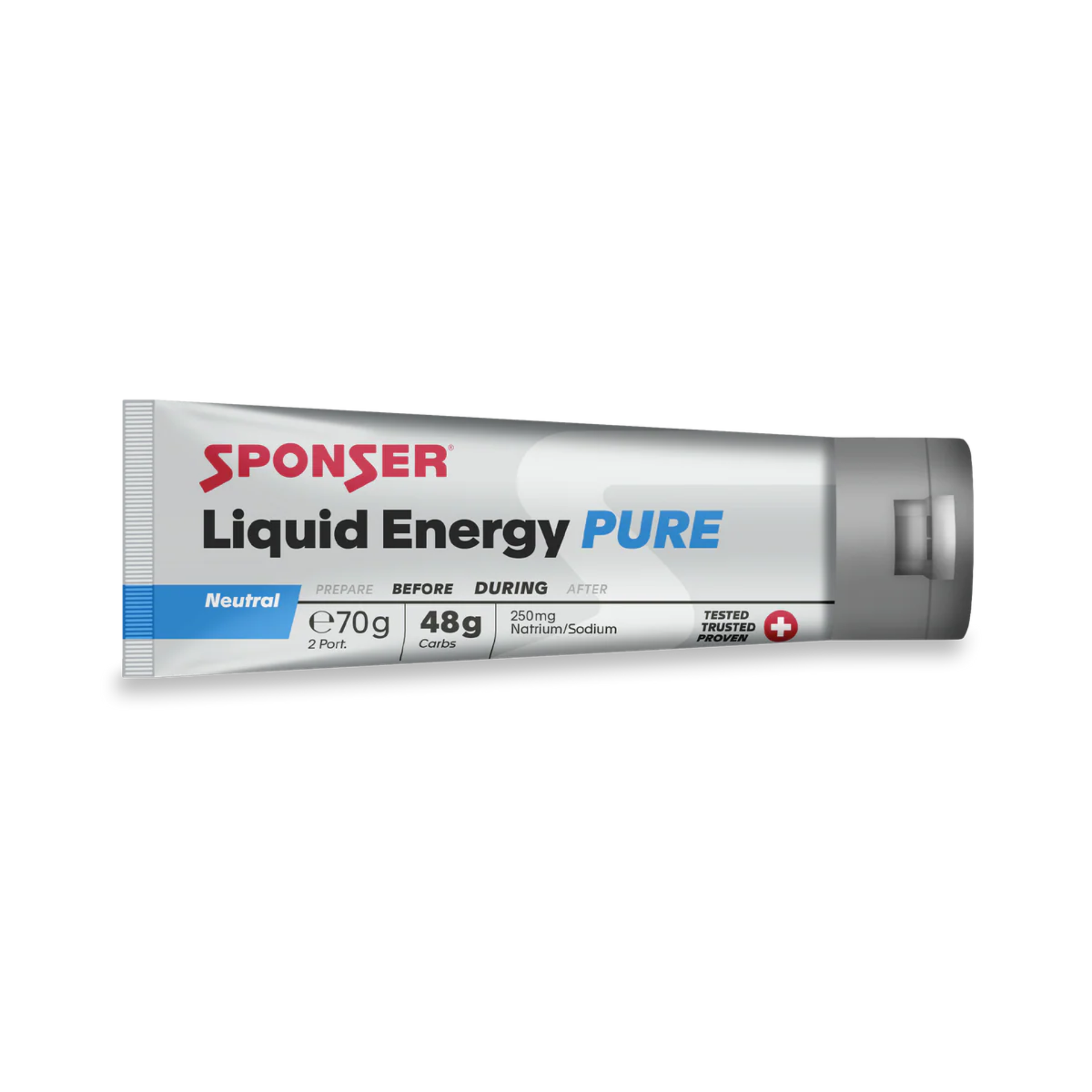 SPONSER® Liquid Energy - Kohlenhydrat Gel - Pure