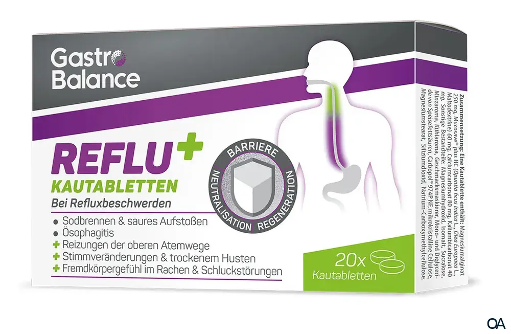 GastroBalance REFLU+ Kautabletten GastroBalance REFLU+ Kautabletten