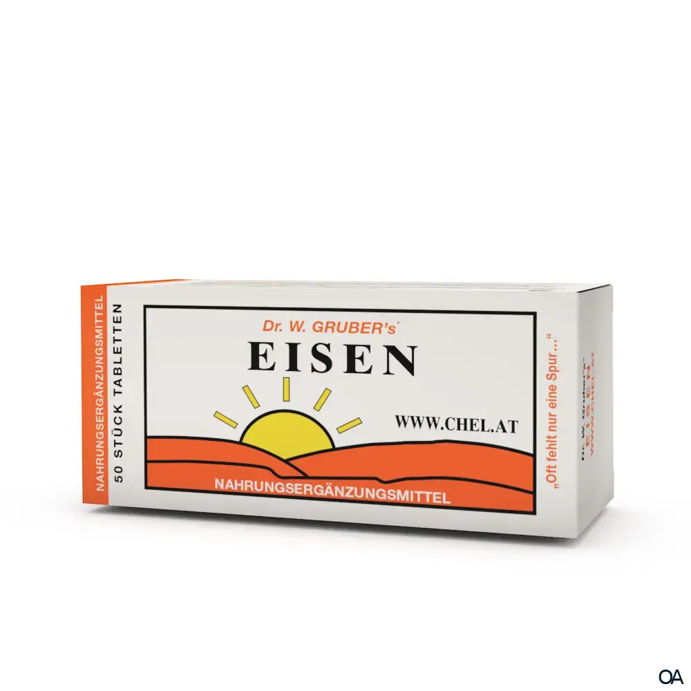 Dr. W. Gruber’s® Eisen Chelat Tabletten Dr. W. Gruber’s® Eisen Chelat Tabletten
