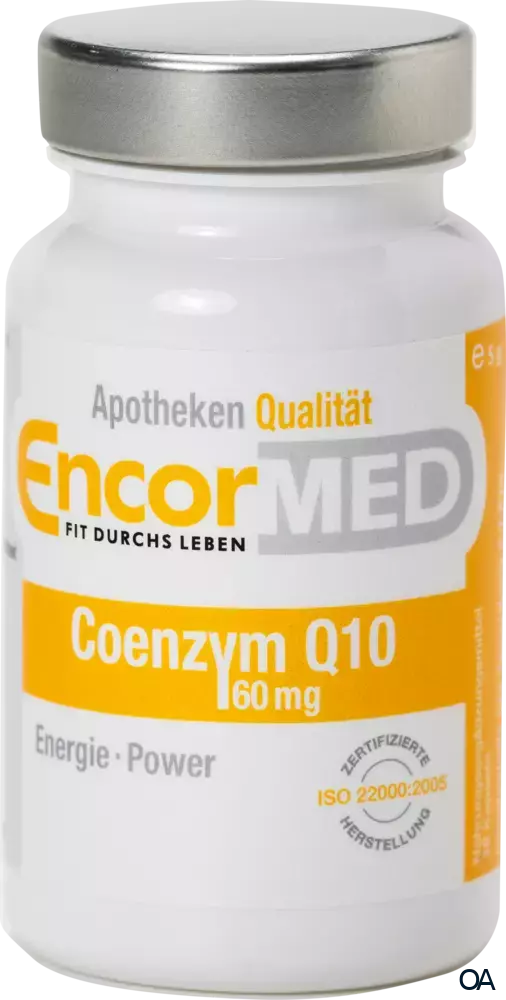 EncorMed Coenzym Q10 60 mg Kapseln EncorMed Coenzym Q10 60 mg Kapseln