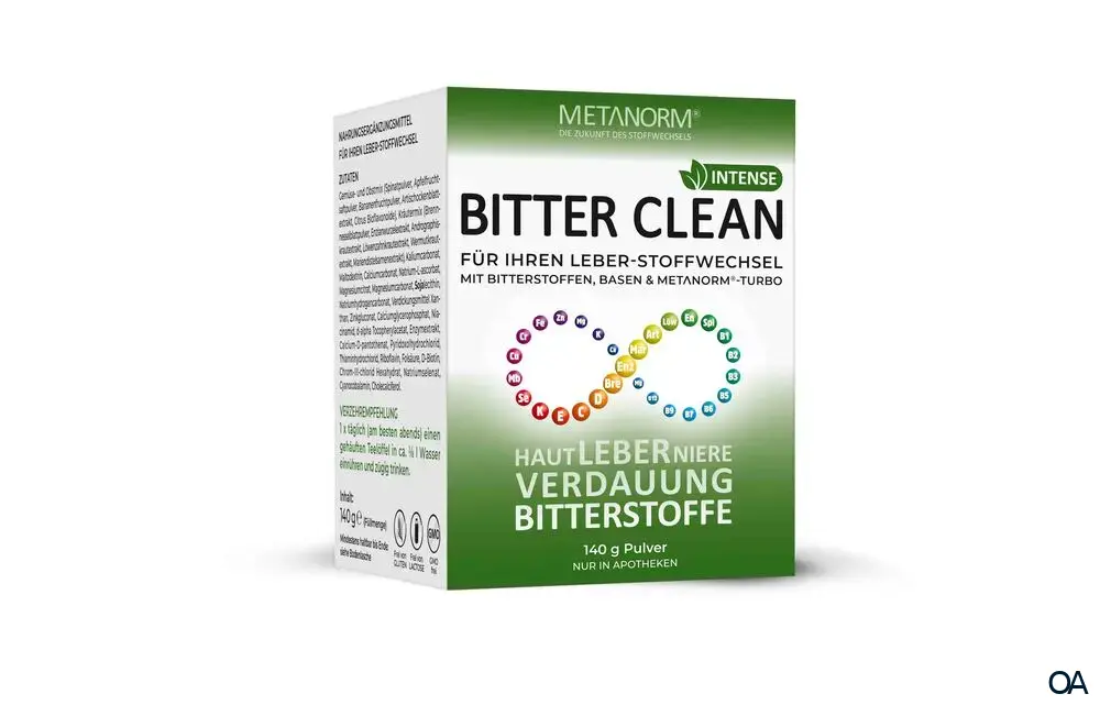 METANORM® BITTER CLEAN Pulver METANORM® BITTER CLEAN Pulver