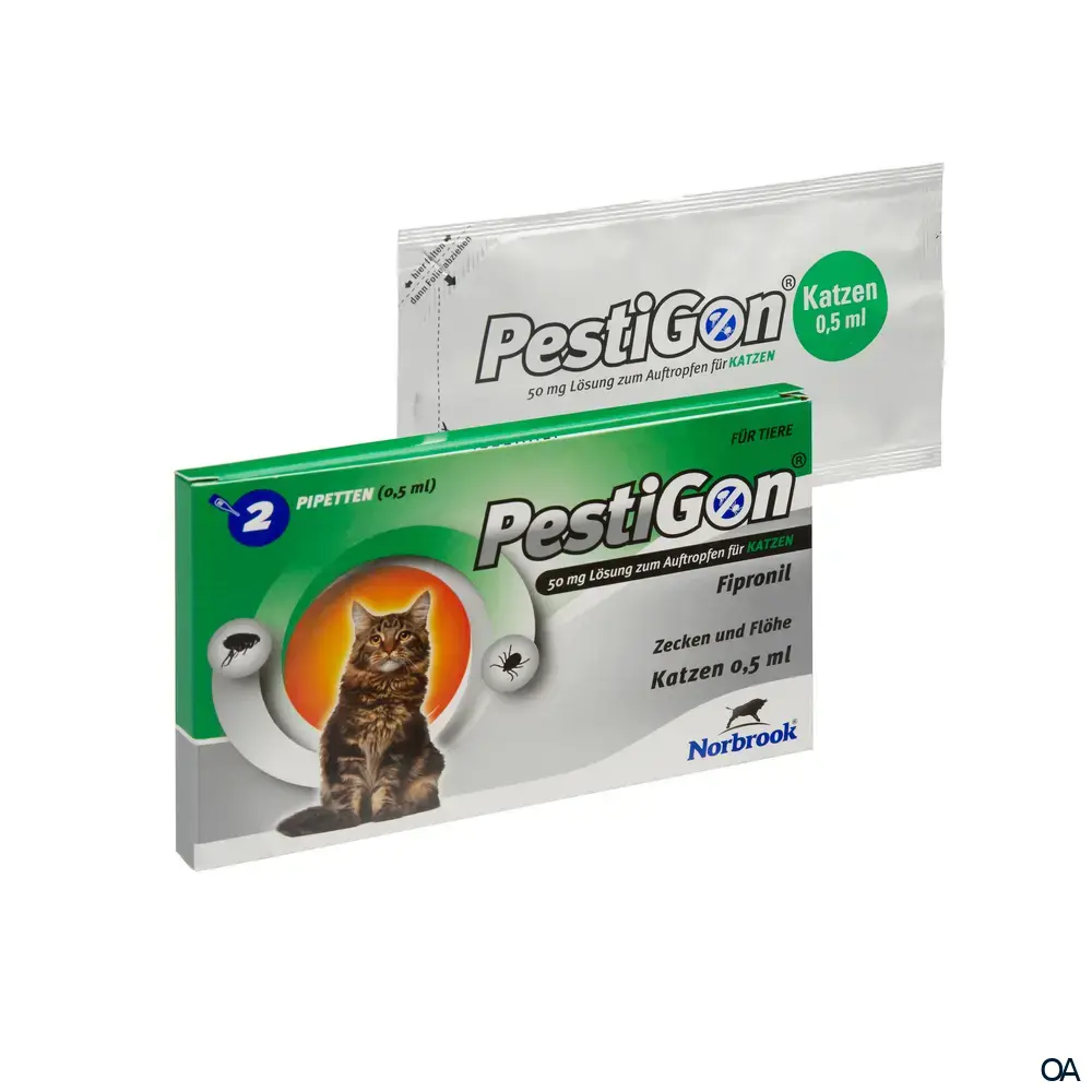 Pestigon 50 mg Lösung zum Auftropfen für Katzen