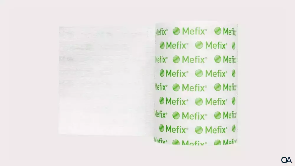 Mölnlycke Mefix® selbsthaftendes Fixiervlies Rolle, 5 cm x 10 m
