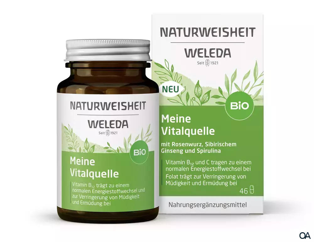 Weleda Naturweisheit Meine Vitalquelle Kapseln Weleda Naturweisheit Meine Vitalquelle Kapseln