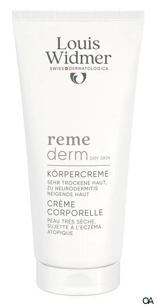 Louis Widmer remederm Dry Skin Körpercreme - ohne Parfum