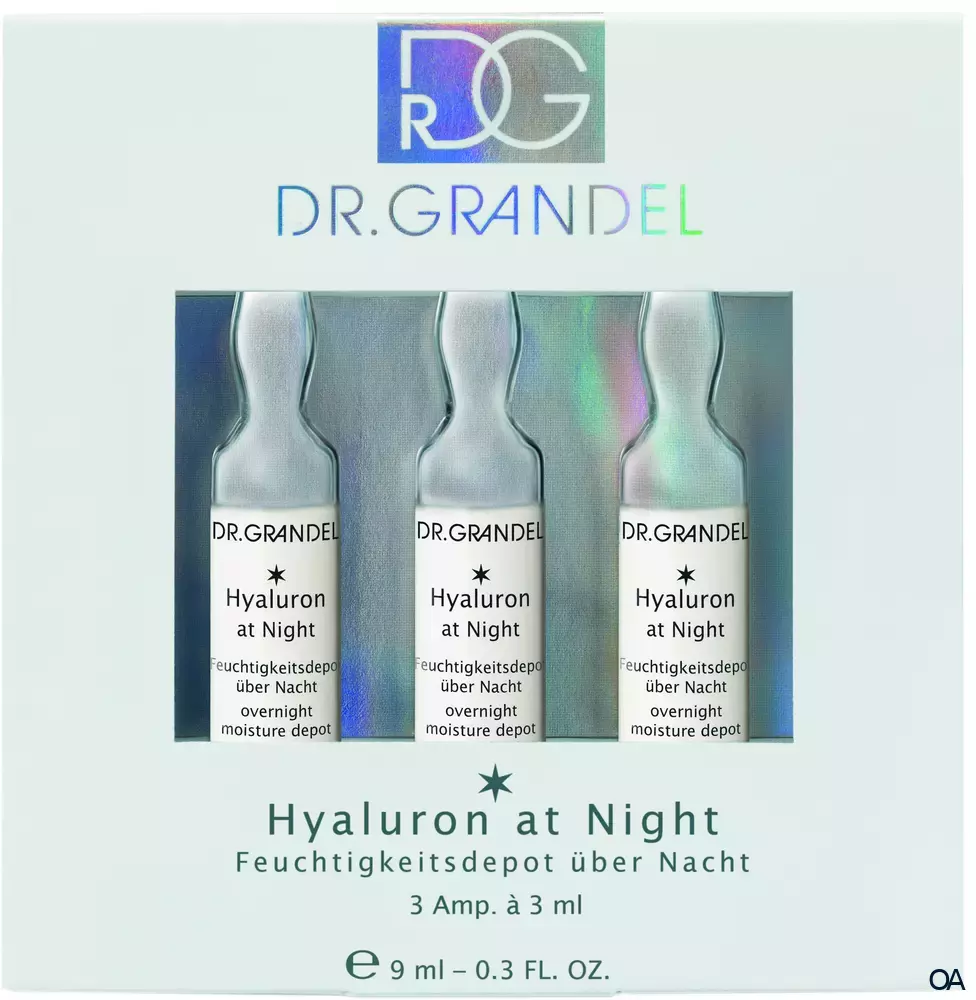 DR. GRANDEL Professional Hyaluron at Night Ampulle 3x3ml DR. GRANDEL Professional Hyaluron at Night Ampulle 3x3ml