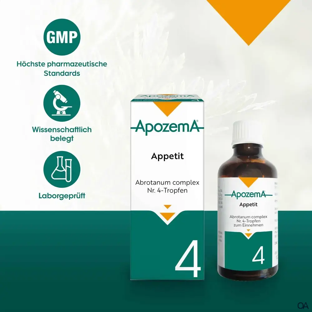 Apozema® Appetit Abrotanum complex Nr. 4 Tropfen zum Einnehmen