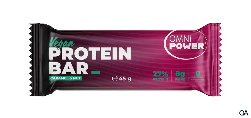 OMNi-POWER® PROTEIN BAR Riegel 45g - Caramel Nut