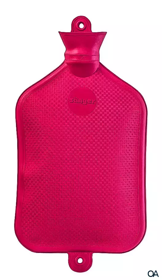Sänger 3 Liter Wärmflasche, rot, 45 x 23,5 cm Sänger 3 Liter Wärmflasche, rot, 45 x 23,5 cm