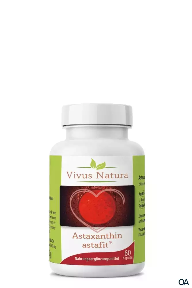Vivus Natura Astaxanthin astafit® Kapseln Vivus Natura Astaxanthin astafit® Kapseln