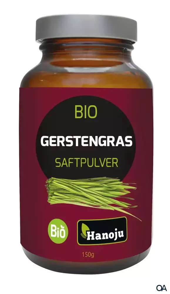 Hanoju Bio Gerstengrassaft-Pulver Hanoju Bio Gerstengrassaft-Pulver