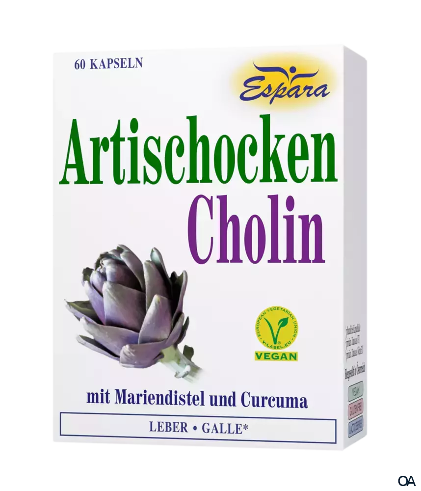 Espara Artischocken-Cholin Kapseln Espara Artischocken-Cholin Kapseln