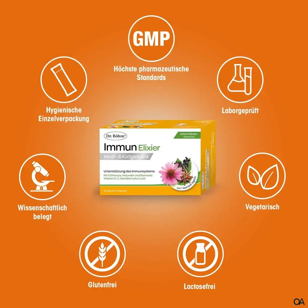 Dr. Böhm® Immun Elixier Trinkpulver Sachets