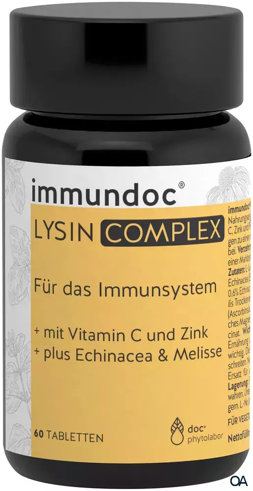 immundoc® LYSIN COMPLEX Tabletten immundoc® LYSIN COMPLEX Tabletten