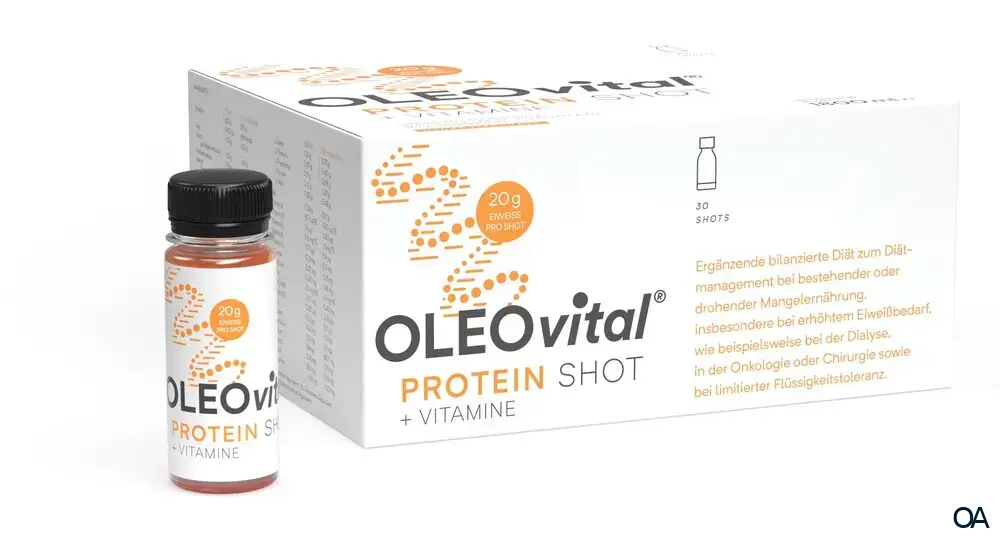 OLEOvital® Protein Shot + Vitamine - Mango 60 ml
