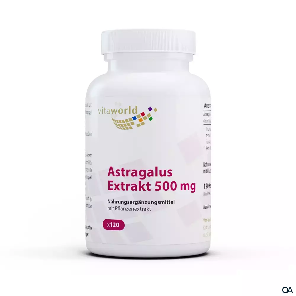 Vitaworld Astragalus Extrakt 500 mg Kapseln Vitaworld Astragalus Extrakt 500 mg Kapseln