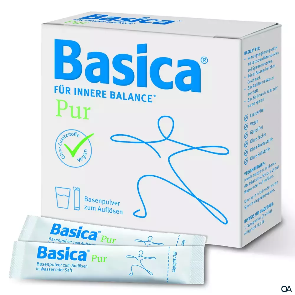 Basica Vital pur Basenpulver Sticks