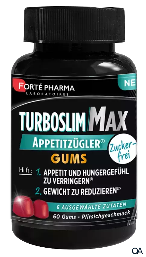 TurboSlim MAX Appetitzügler Gums TurboSlim MAX Appetitzügler Gums