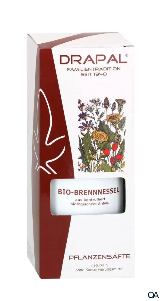 DRAPAL® Bio-Brennnessel Pflanzensaft DRAPAL® Bio-Brennnessel Pflanzensaft