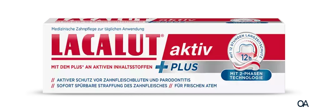 LACALUT® aktiv PLUS Zahncreme