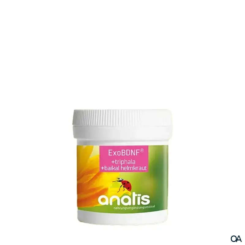 anatis ExoBDNF® +Triphala +Baikal Helmkraut Kapseln anatis ExoBDNF® +Triphala +Baikal Helmkraut Kapseln