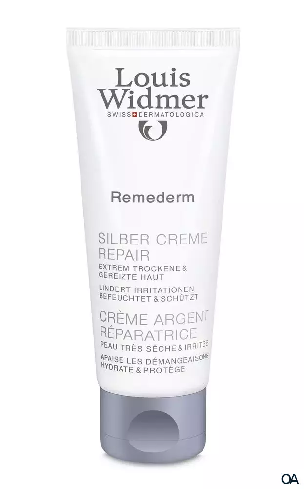 Louis Widmer Remederm Dry Skin Silber Creme Repair - ohne Parfum
