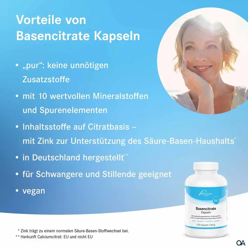Pascoe Basencitrate Kapseln