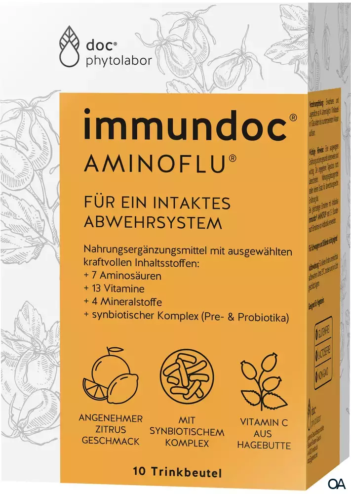immundoc® AMINOFLU® Trinkbeutel immundoc® AMINOFLU® Trinkbeutel
