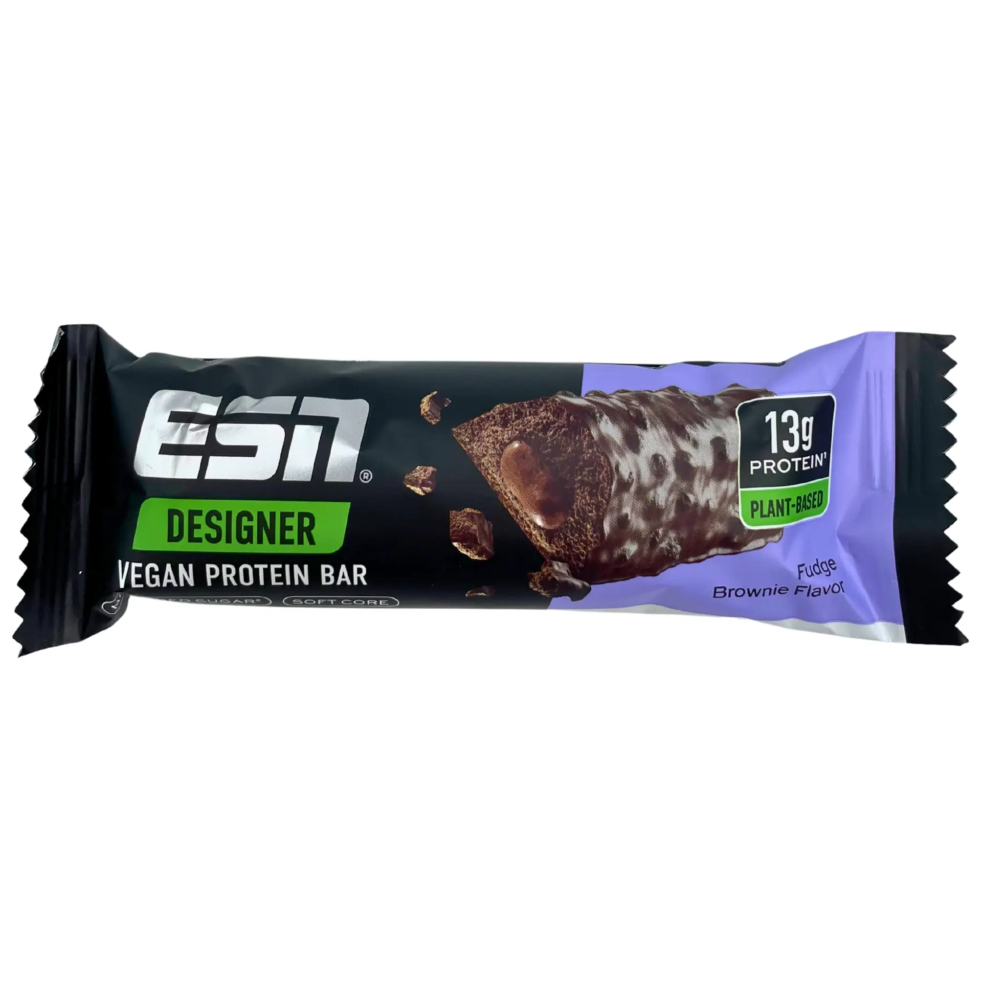 ESN® Designer Vegan Protein Bar - Fudge Brownie ESN® Designer Vegan Protein Bar - Fudge Brownie
