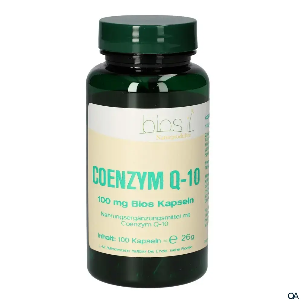 Bios Coenzym Q-10 100 mg Kapseln Bios Coenzym Q-10 100 mg Kapseln