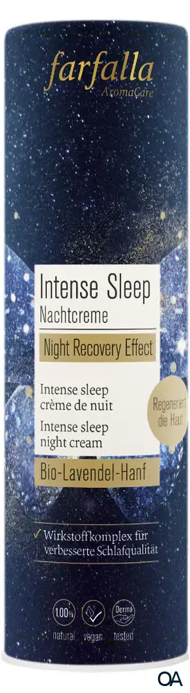 Farfalla Intense Sleep Nachtcreme, Night Recovery Effect